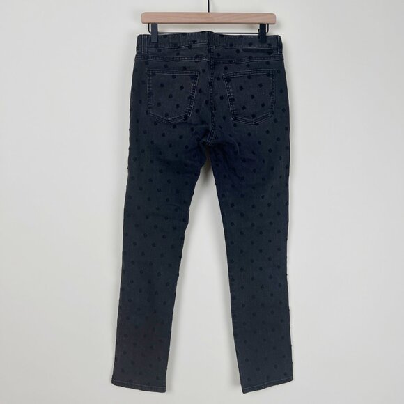 Stella McCartney Star Embroidered Slim Skinny Boyfriend Denim Jeans Mid/Low Rise - Picture 7 of 13